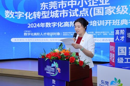 东莞2024年中小企业数字化转型城市试点数字化人才培训拉开序幕