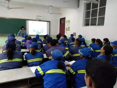 环卫作业技能培训 增强职工规范作业、安全作业意识