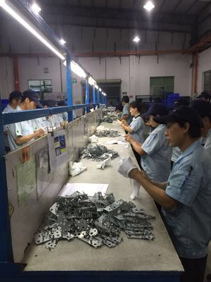 我司举办产品外观检查技能比赛